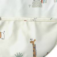 Approvisionnement d'usine Tablier d'alimentation pour bébé Couverture de salle à manger pour bébé bavoir à manches longues imperméable