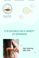 Serum Minyak Esensial Perawatan Rambut Bergizi dengan Ekstrak Kelapa & Jahe Organik Alami untuk Pertumbuhan Rambut dan Kulit Kepala