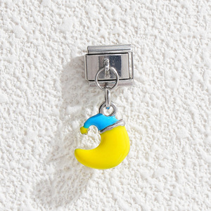 Creative Steel Color Dream Charms Zinc Alloy DIY Modular Splicing Bracelet Pendant Unisex Gift Jewelry Accessories - Product Image 2