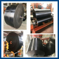 Sistema de Banda Transportadora de Caucho Personalizado, Duradero, Velocidad de 120 m/min, Manejo de Materiales en Múltiples Pisos para Energía y Minería