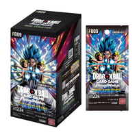 Cartes de jeu Dragon Ball originales japonaises authentiques, cartes Dragon Ball TCG, version japonaise Fb09, jeu de cartes d'anime double échecs