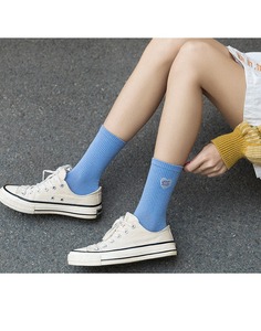 Quentin Tùy Chỉnh Phi Hành Đoàn Thêu Dệt Kim Vớ Chất Lượng Cao Thấp Moq Tùy Chỉnh Chất Lượng Tốt Vớ Riêng Logo Thêu Unisex Grip - Product Image 3