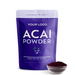 卸売バルク価格100%純粋オーガニックスーパーフード抗酸化物質凍結乾燥アサイベリーパウダー - Product Image 3