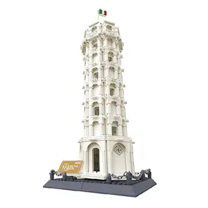 Wange 5214 Pisa Scheve Toren Bouwsteen Architectuur Structuur Bouwstenen Kinderen Educatief Kits Speelgoed