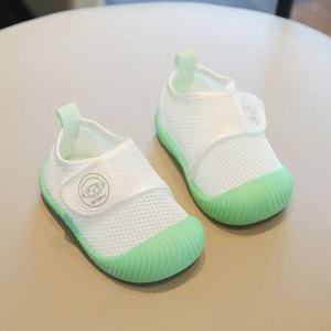 Sandalias de malla de verano 2026 para bebé, con cierre de gancho y bucle, antideslizantes, transpirables, para primeros pasos, zapatos casuales para bebés unisex de 1 a 3 años - Product Image 5