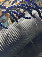 Tuyau d'aspiration flexible en PVC spirale de 1, 2, 3, 4, 6, 8, 10, 12 pouces, tuyau d'air en PVC, tuyau de ventilation ondulé en PVC pour les ventes globales de l'usine