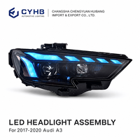Ensemble de phares à LED pour Audi A3 2017-2020 12V 24W, feux de jour DRL, mise à niveau