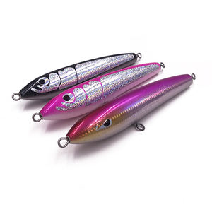 <span class=keywords><strong>Leurre</strong></span> flottant en bois Weiyu 20cm 100g, non peint, pour la pêche en eau salée, type stickbait, pour la pêche à la traîne. - Product Image 1