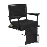 Chaise de sol extérieure pliable Chaise de sport inclinable légère et bon marché avec dossier réglable Chaise de vente en gros