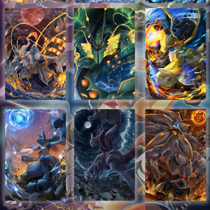 YQ Superventas: Caja de Sobres Personalizada de Fan Art de Pokémon, con Diseño de Eif Baby Raging Awakening Elemental <span class=keywords><strong>War</strong></span> Chronicles, para Juegos de Mesa - Product Image 5