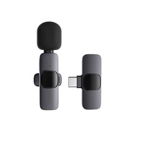 Microphone Lavalier sans fil professionnel K9 Microphone sans fil professionnel pour iphone Android