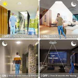 Factory Price IP65 Waterproof European Modern Outdoor 3CCT Led <b>Light</b> Motion Sensor <b>Ceiling</b> <b>Lights</b> 3000-6000K Color Temperature - Product Image 4