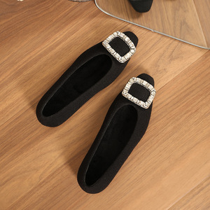 Chaussures à talons compensés invisibles pour femmes, en cuir PU, plateforme discrète, pour la marche, les fêtes et le bureau - Product Image 3