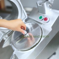 Voedsel Snijmachine Voor Commerciële Gebruik Fruit Groente Cut Snijmachine Automatische Kleine Groente Snijden Cubing Machine Voor Verkoop