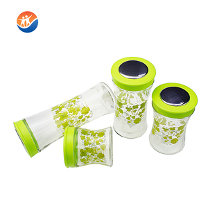 Autocollants en forme de feuille pour bocaux de conservation en verre avec couvercles métalliques à ouverture en cloche - Product Image 2