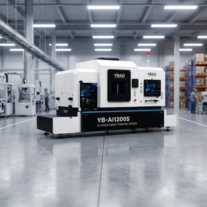 Solo para Depósito: Sistema de Impresión Inteligente con Visión 5D YBAO YB-AI1200S, Máquina Industrial Completamente Automática, Pantallas Monocromáticas de Acero Inoxidable - Product Image 3