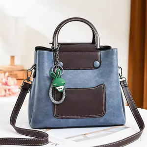 High Quality Wholesale OYAR Vintage Fashionable Women's High School Girls <b>Pillow</b> Shape Backpack Zipper Closure PU Material - Product Image 5