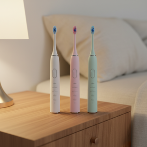 Brosse à dents électrique rechargeable <span class=keywords><strong>de</strong></span> qualité supérieure <span class=keywords><strong>pour</strong></span> <span class=keywords><strong>couple</strong></span>, étanche IPX8, poils doux, <span class=keywords><strong>cadeau</strong></span> idéal <span class=keywords><strong>pour</strong></span> un anniversaire - Product Image 1