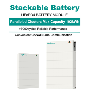 ENERGYLAND STACK300 High Voltage 102.4V <strong>100AH</strong>-50kWh <strong>LiFePO4</strong> Stackable Energy Storage <strong>Battery</strong> IP65 Protection <strong>300V</strong>-600V CAN - Product Image 6