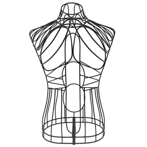 Maniquíes de Malla Metálica, Maniquíes de Hierro, Torso Personalizado de Metal, Parte Superior del Cuerpo Masculino para Hombres Adultos, Maniquí de <span class=keywords><strong>Busto</strong></span> Negro - Product Image 6