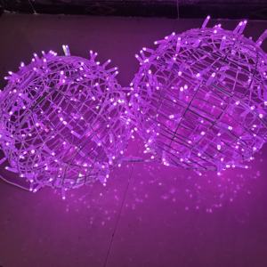 Boule lumineuse RGB pour extérieur sapin <span class=keywords><strong>de</strong></span> noël, dispositif illuminé pour décoration <span class=keywords><strong>de</strong></span> vacances, nouveau Design <span class=keywords><strong>2022</strong></span> - Product Image 4