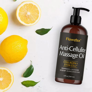 Huile de massage anti-cellulite la plus vendue 240ML Huile de soin de la peau à base de pépins de raisin Détente de l'esprit Apaise les tensions Harmonise le corps - Product Image 1