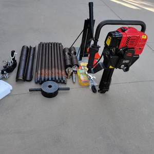 Foreuse portative à moteur diesel compacte pour l'exploration géologique minière et le forage de puits d'eau - Product Image 2