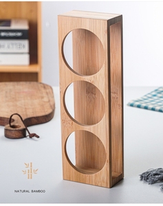 Lọ Thủy Tinh Đựng Gia Vị, Đồ Dùng Nhà Bếp, Kết Hợp Với Gia Đình, Lọ Đựng Muối Và Dầu, Có Đế Tre - Product Image 6