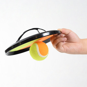 Raqueta con objetivo adhesivo de 20,5 cm y 19 cm, material PP, juguete deportivo para niños al aire libre, para 5 a 7 años, juego interactivo entre padres e hijos - Product Image 2