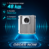 Module de transmission vidéo HD pour robot avec deux ports réseau, liaison de données longue portée pour la vidéo robotique