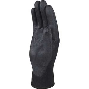 DELTA PLUS - VE702PN11 Gant tricoté en polyester noir avec paume en polyuréthane (multipack)-GANTS EAN 3295249207014 - Product Image 2