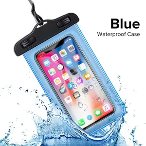 Outdoor Camping Floating Swimming Wasserdichte Handy tasche PVC Wasserdichte Hülle Taschen für Telefon