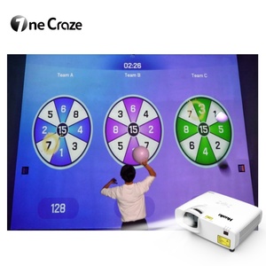 AR Pickleball, Juegos Interactivos de Smash en Pared para Múltiples Jugadores, Más de 20 Modos de Juego, Proyector Interior de 5300 Lúmenes para Sala de Juegos y Entretenimiento - Product Image 2