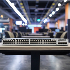 Meilleur prix pour le commutateur CS <span class=keywords><strong>C9200L</strong></span> 48 ports PoE 4x10G Uplink Gigabit Switch Network Essentials <span class=keywords><strong>C9200L</strong></span>-<span class=keywords><strong>48P</strong></span>-4X-E - Product Image 5