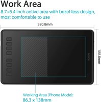 Pena Digital H950P Tanpa Baterai EMR untuk Pembelajaran Elektronik, Menulis, Desain USB PC, Menggambar, Tablet Grafis