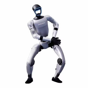 Robot humanoïde Unitree G1 Edu Advanced-U2 à <span class=keywords><strong>intelligence</strong></span> <span class=keywords><strong>artificielle</strong></span> pour la réception des groupes en salle d'exposition, compatible avec le développement secondaire XIHE - Product Image 3
