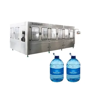 Machine de Production de plantes aquatiques, 1 l, 5l, pour remplissage, remplissage, estampage, d'emballage, bouteilles