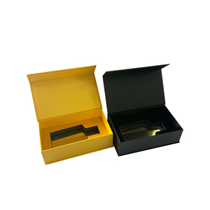 Impresión de logotipo personalizado de lujo cartón maquillaje embalaje cosmético Oro Negro <span class=keywords><strong>duro</strong></span> <span class=keywords><strong>Perfume</strong></span> caja de papel - Product Image 6