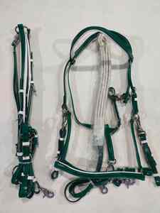 Brida de cuero duradera diseñada para jinetes profesionales, comodidad duradera y control superior de caballos - Product Image 5