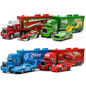 Car Story - Set de Carreras de Camiones Contenedores de Uncle Mai, Escala 1:5, Modelo de Metal de Dibujos Animados, Juguete para Niños Unisex de 7 a 14 Años - Product Image 2