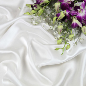 Satén de seda <span class=keywords><strong>Duquesa</strong></span>, satén de seda de 40mm para tela de vestido de seda de boda - Product Image 1