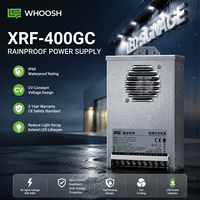 Alimentation LED étanche IP65 400W 12V 24V, transformateur de driver extérieur résistant à la pluie pour enseignes lumineuses et lettres