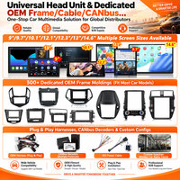 Autoradio universel 2 DIN 9 pouces avec lecteur MP5, CarPlay sans fil, Android Auto, écran tactile multimédia, fabrication OEM ODM directe d'usine