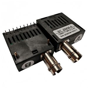 Transceptor de Fibra Óptica Monomodo 1x9 155M de Calidad Premium, Puerto ST, 20KM, Grado Industrial - Product Image 1