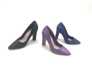 Women Chunky <strong>Block</strong> High <strong>Heels</strong> <strong>Closed</strong> Pointed <strong>Toe</strong> Pumps Dress Office Shoes for Women - Product Image 5
