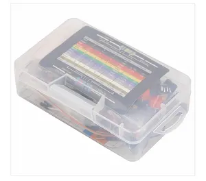 Breadboard Kit-004 Bộ Dụng Cụ Điện Tử 400 Điểm Breadboard Dự Án Bộ Dụng Cụ Điện Tử Diy