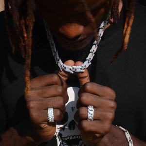 2022<span class=keywords><strong>ใหม่</strong></span><span class=keywords><strong>มา</strong></span>ถึงเย็นออก Bling Cz โซ่ทองฮิปฮอปผู้ชายสร้อยคอ - Product Image 3