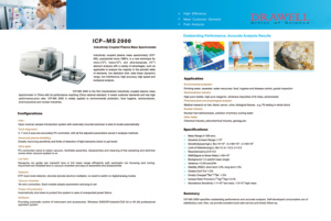 Espectrómetro de Masas por Plasma de Acoplamiento Inductivo (ICP-MS-2000 ICPMS) Drawell para Análisis de Metales Traza, Alta Precisión, 1 Año de Garantía para Laboratorio - Product Image 4