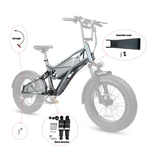 <span class=keywords><strong>Telaio</strong></span> FUCARE da 20" in Lega di Alluminio per Bici da Corsa Enduro E-Bike <span class=keywords><strong>Full</strong></span> Suspension Endurance - Product Image 1