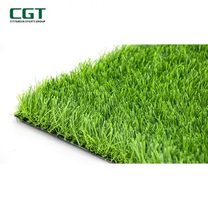 高品质天然花园景观草坪CGT人造草合成草绿色地毯cesped人造草地毯